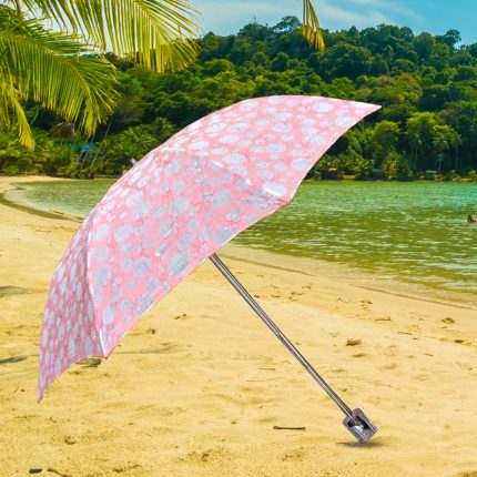 3-FoldÂ Umbrella Summer Sun Protection Foldable Cute UmbrellaÂ || UV Protection Sun Umbrella || Travel Accessories || Umbrella for Children, Girls, and Boys (1 Pc)