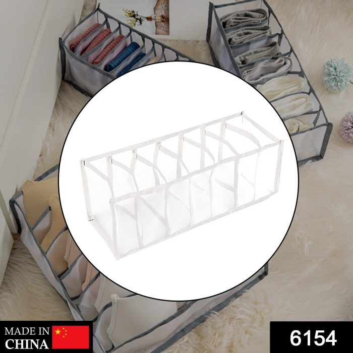 Laundry 7 section bag widely used for storing and managing laundry cloths and stuffs etc.