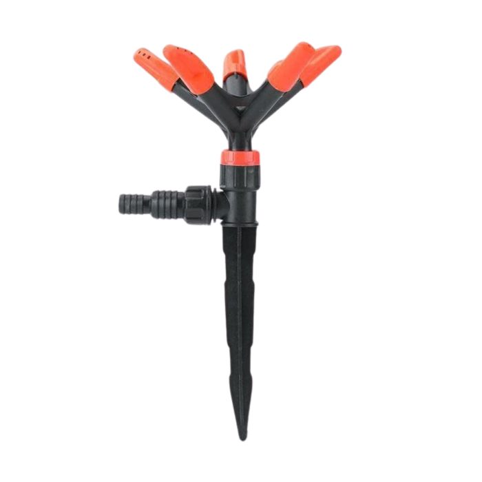 Automatic Garden Sprinkler 360 Degree Rotating Adjustable 5 Arm (1 Pc)
