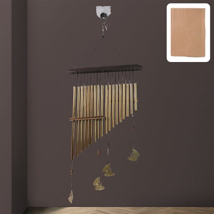 Mix Design Wind Chimes Outdoor Hanging Dragonfly Wind Chime for Outside (1 Pc)
