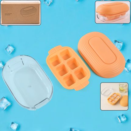 Plastic Ice Cube Tray (1 Set)