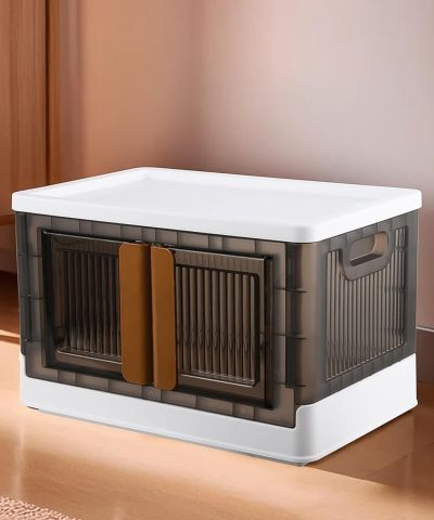 Plastic Folding Wardrobe Storage Organizer (1 Layer / 1 Pc)