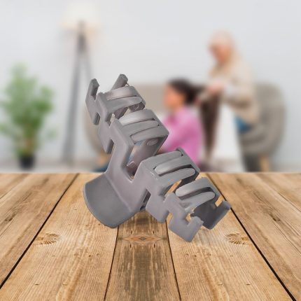 Matte Hair Clamp – Decorative Barrette for Hair Fixation & Face Washing, Hair accessories