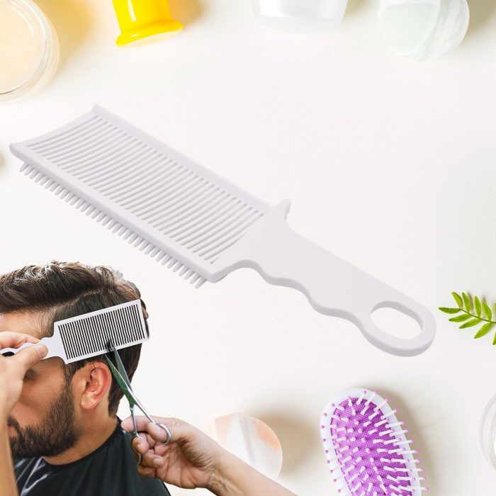 Ergonomic Flat Top Fading Clipper Comb Hair Care Styling | Brushes & Combs (1 Pc), Hair accessories