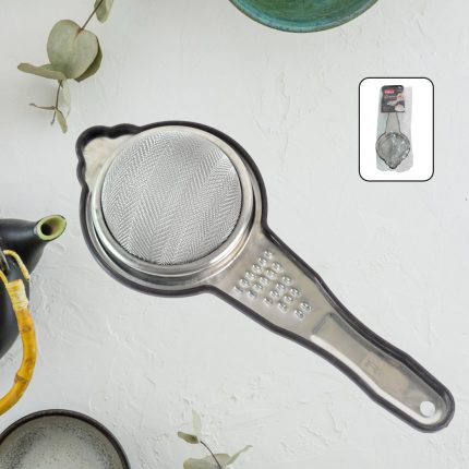 Heavy-Duty Stainless Steel Fine Mesh Tea Strainer (1 Pc)
