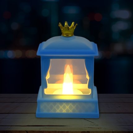 Acrylic Battery Operated Mini Square LED Lantern (1Pc)
