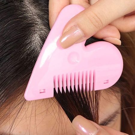 Heart Shape Baby Hair Scissors - Lightweight Stainless Steel Thinning Shears for Girls, Hair accessories
