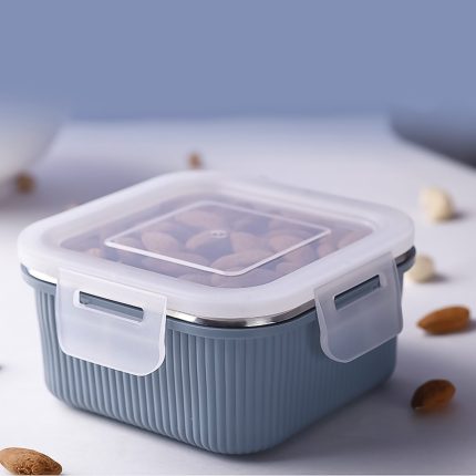Apex Victor Square Food Storage Container (400 ML / 1 Pc)