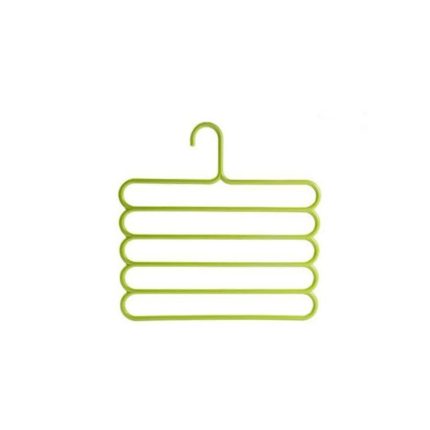 5 in 1 Multipurpose Plastic Hanger, Assorted (5-Layer)