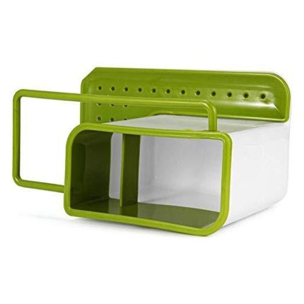 Plastic 3-in-1 Stand for Kitchen Sink Organizer Dispenser for Dishwasher Liquid
