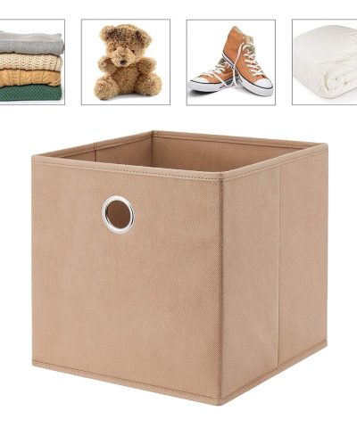Foldable Square Storage Box (20×20 Cm / 1 Pc)