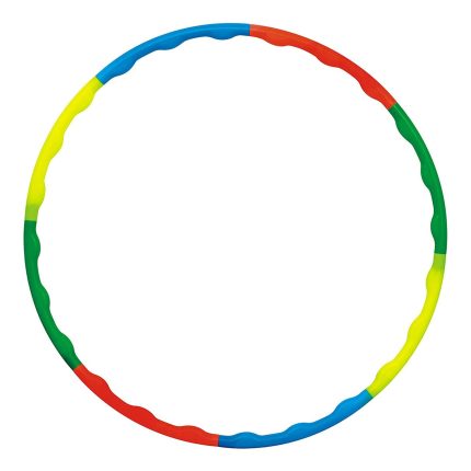 Hoops Hula Interlocking Exercise Ring for Fitness with Dia Meter Boys Girls and Adults (8 Pcs Set)