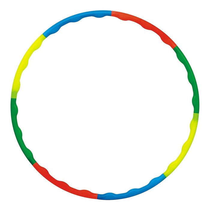 Hoops Hula Interlocking Exercise Ring for Fitness with Dia Meter Boys Girls and Adults (8 Pcs Set)