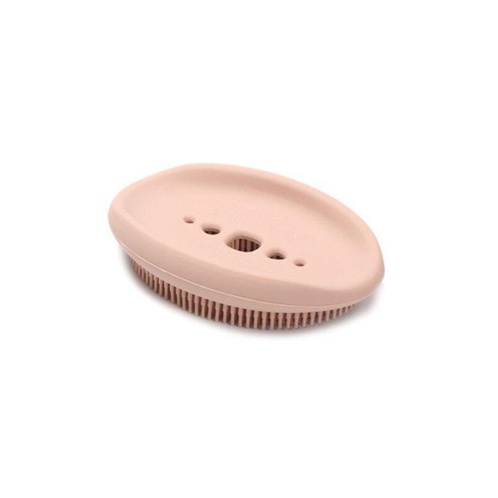2 in 1 Silicone Cleaning Brush used in all kinds of bathroom purposes for cleaning and washing floors, corners, surfaces and many more things.