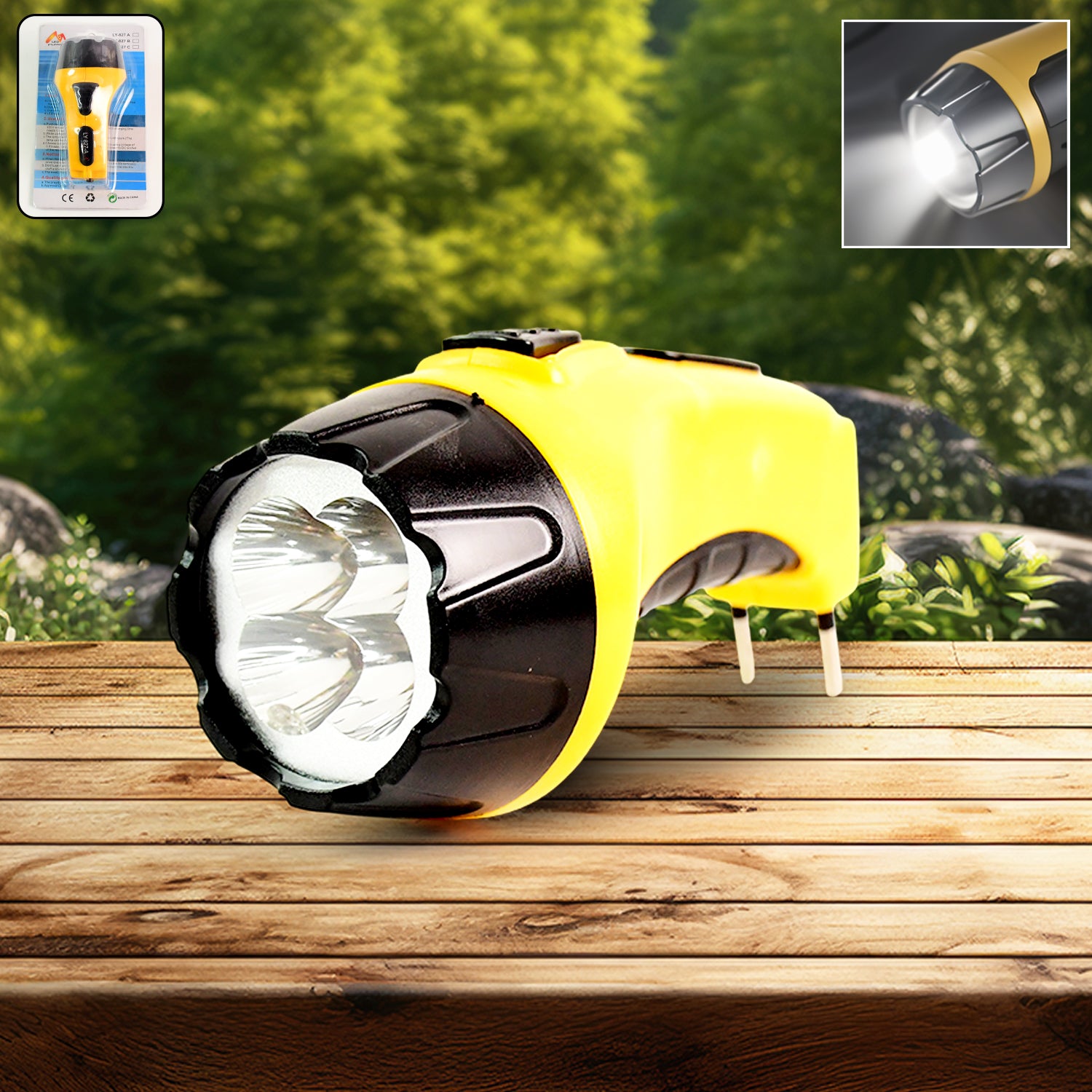 rechargeable-led-torch-flashlight-high-power-handheld-emergency-light-with-built-in-plug