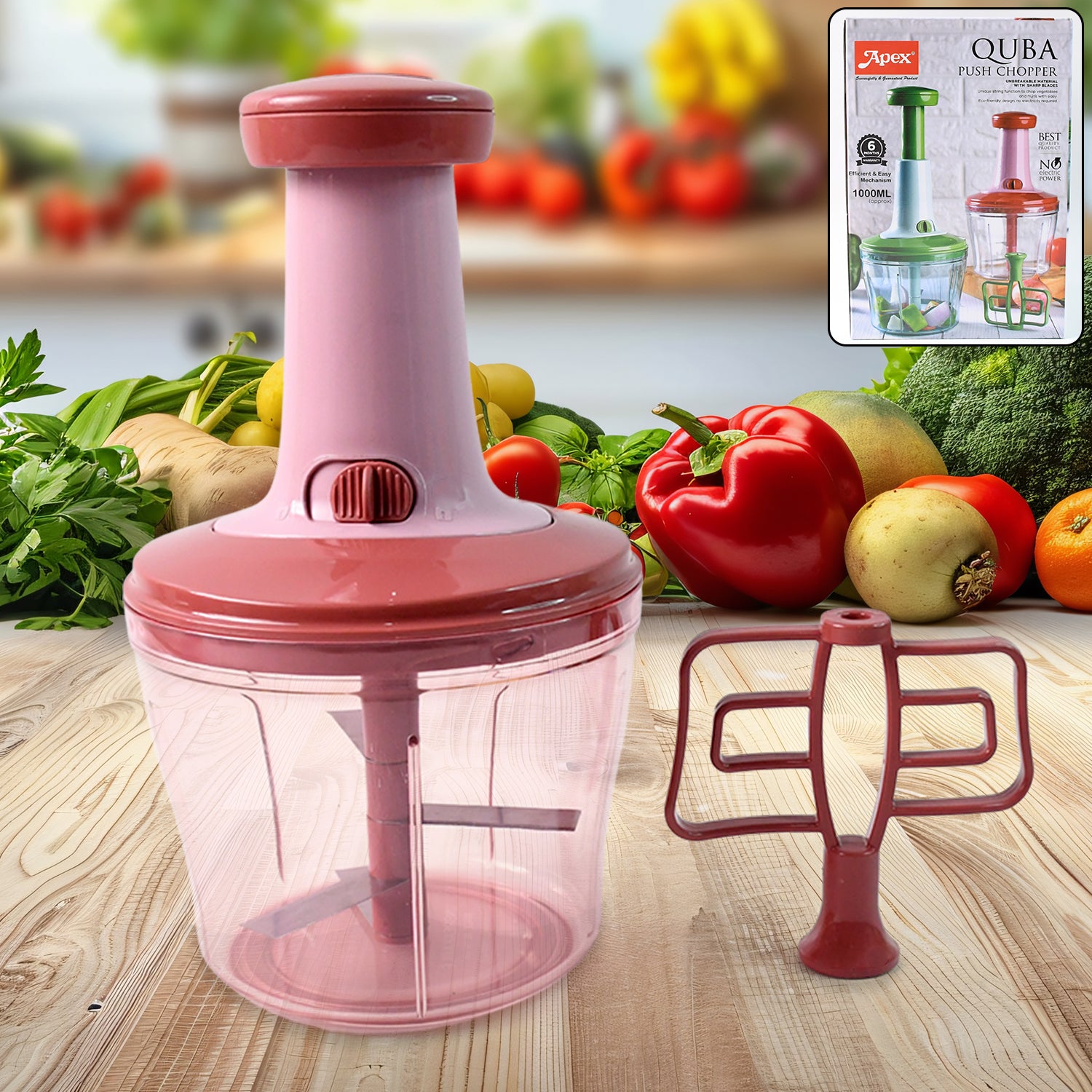 apex-quba-push-chopper-with-stainless-steel-blades-1000ml