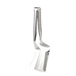 Stainless Steel Cooking Tong - Multifunctional Slotted Fish Double-Sided Spatula (1 Pc / 23 Cm)