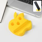 multi-functional-apple-shaped-plastic-mobile-stand-with-pen-holder-1-pc-mix-color