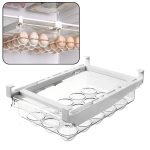 Egg Holder For Refrigerator Set Hanging Fridge Organizer Drawer (1 Pc)