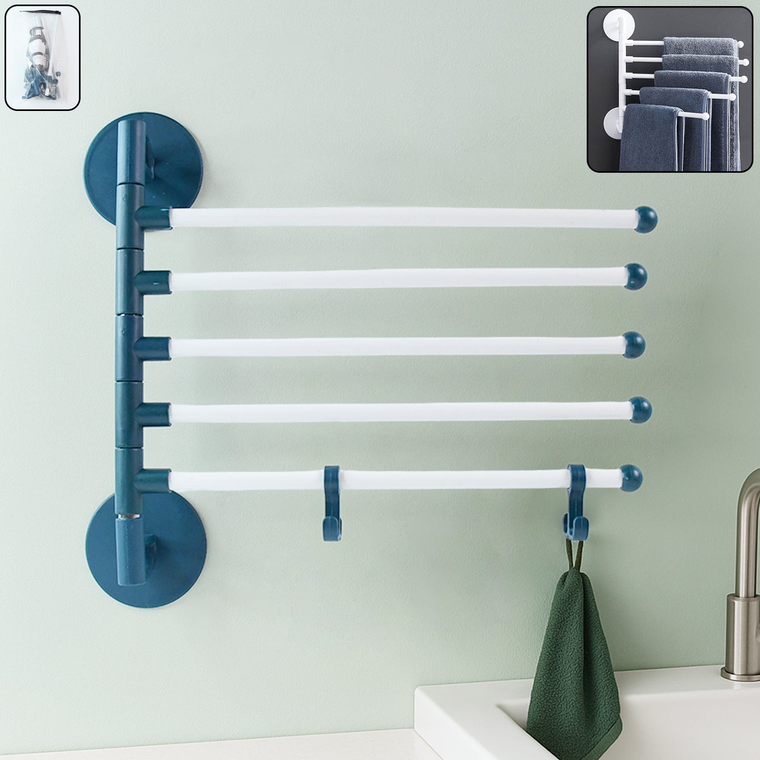rotating-bar-wall-mounted-swivel-towel-rack