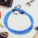 Nylon Elastic Tying Rope with Hooks (1 Pc / 1 Mtr.)