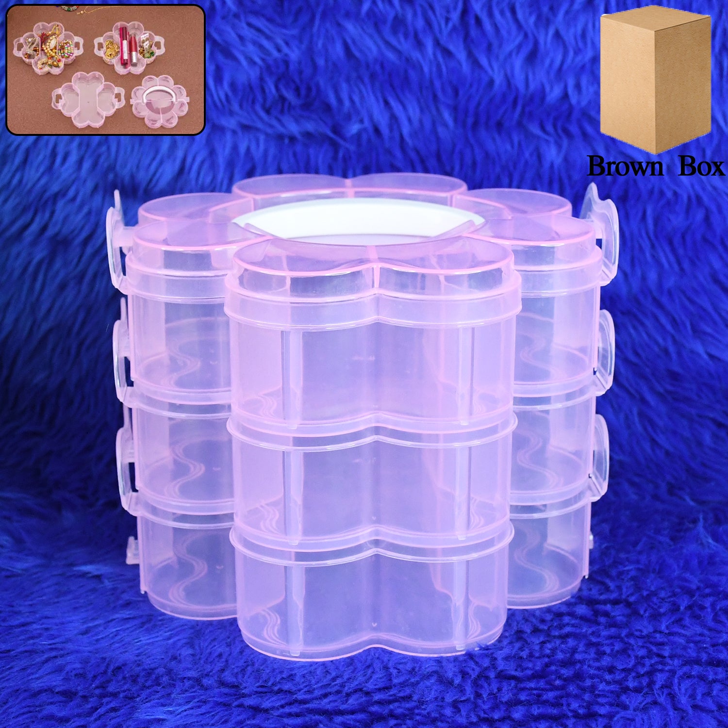 3-layer-transparent-plastic-flower-shaped-storage-box-with-9-grids