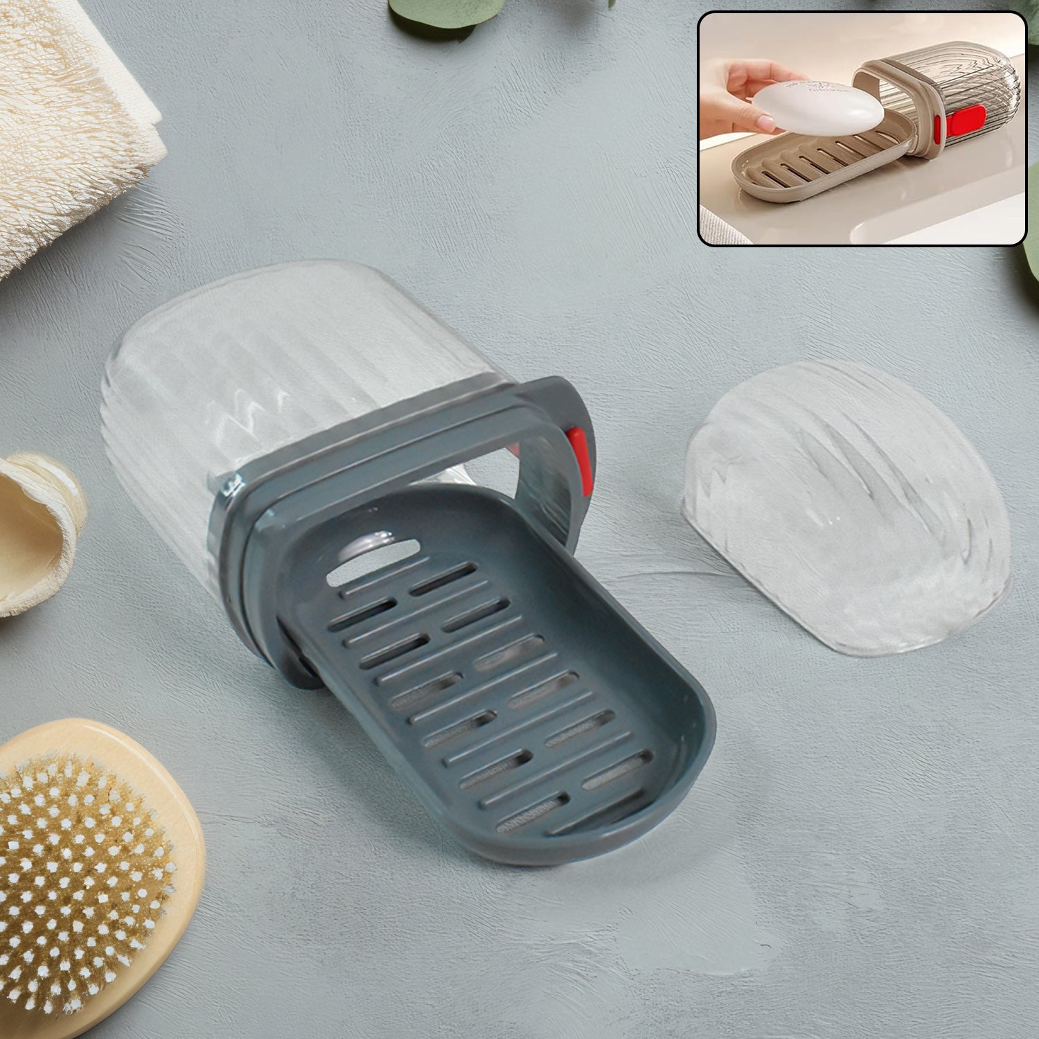 multipurpose-soap-box-holder-with-transparent-dust-proof-lid