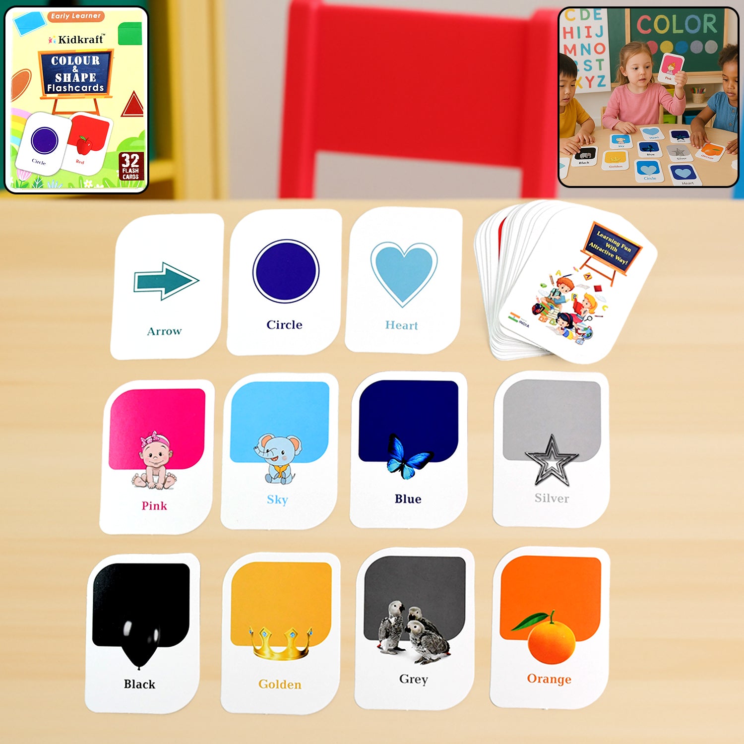 kidkraft-early-learner-32-piece-color-amp-shape-flashcard-set