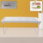 L Shelf Foldable Holder Sundries Rack Counter Bookcase (1 Pc / 40 Cm)