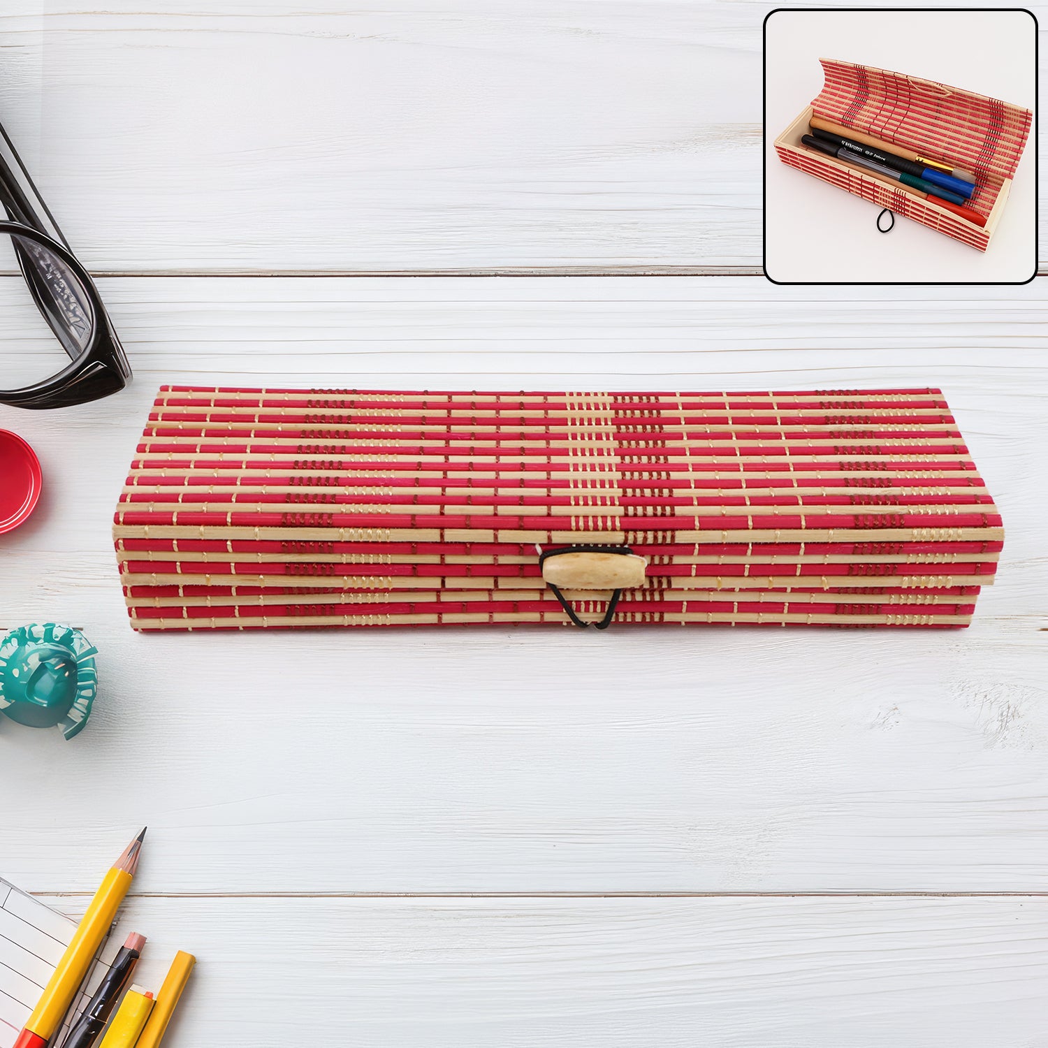 multi-purpose-handcrafted-bamboo-mat-style-pen-pencil-makeup-box-1-pc