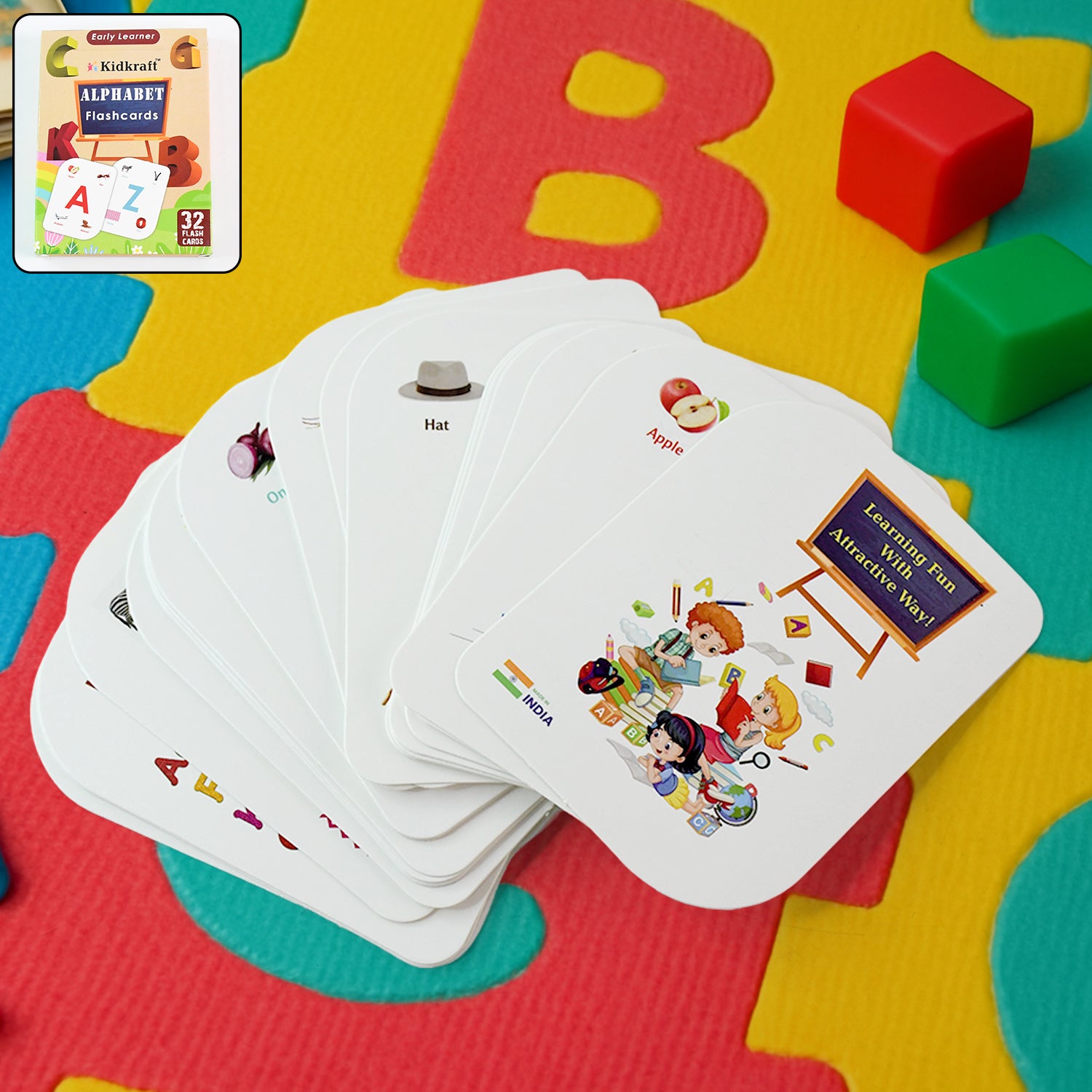 kickkraft-early-learner-32-piece-alphabet-flash-cards-set