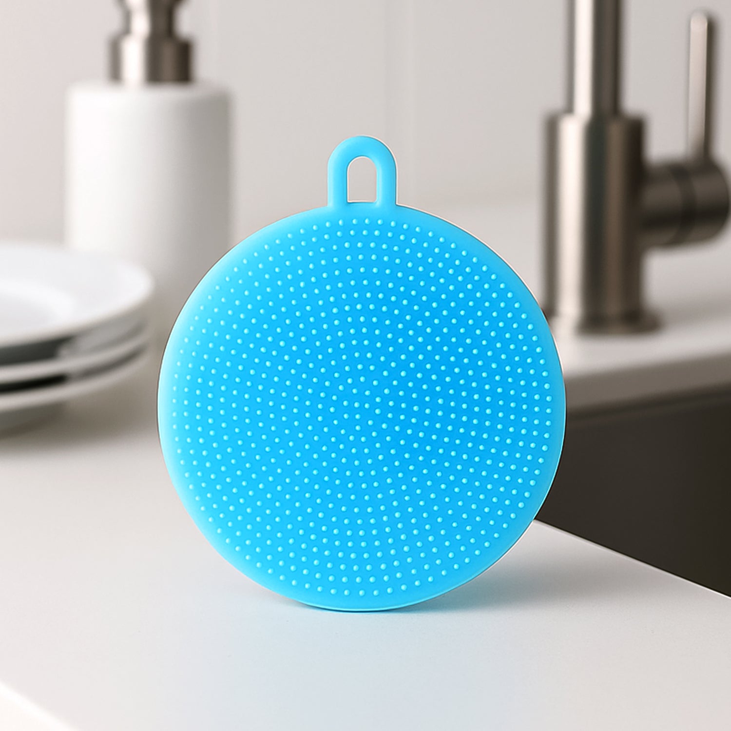 19170_sky_blue_silicone_dish_scrubber