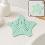 19167_mint_green_star_sink_strainer