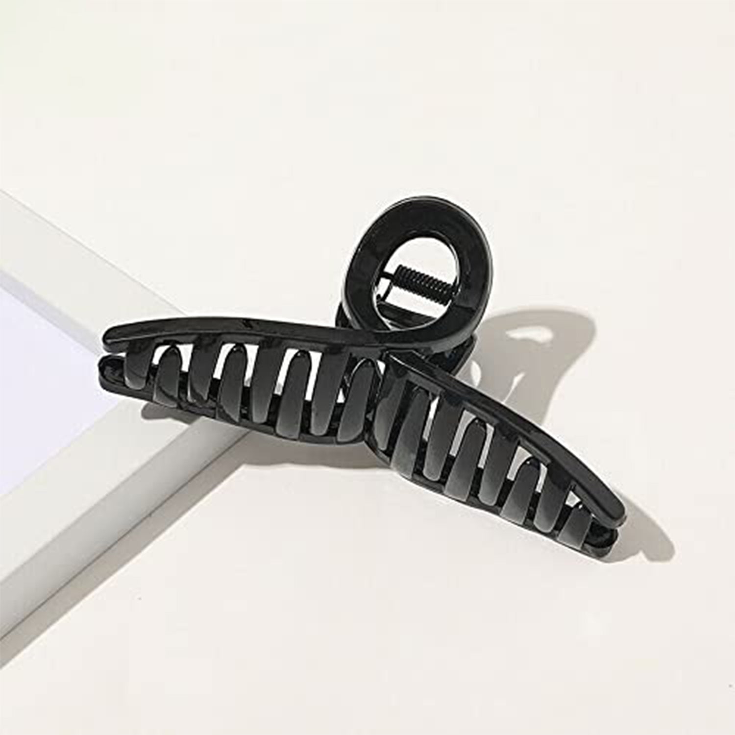 Plastic Hair Claw Clips Strong Clips (1 Pc / Mix Design & Color), Hair accessories