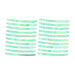 Car Wheel Hub Reflective Car Stickers, Night Warning Stickers (20 Pcs Set/ Multicolored)