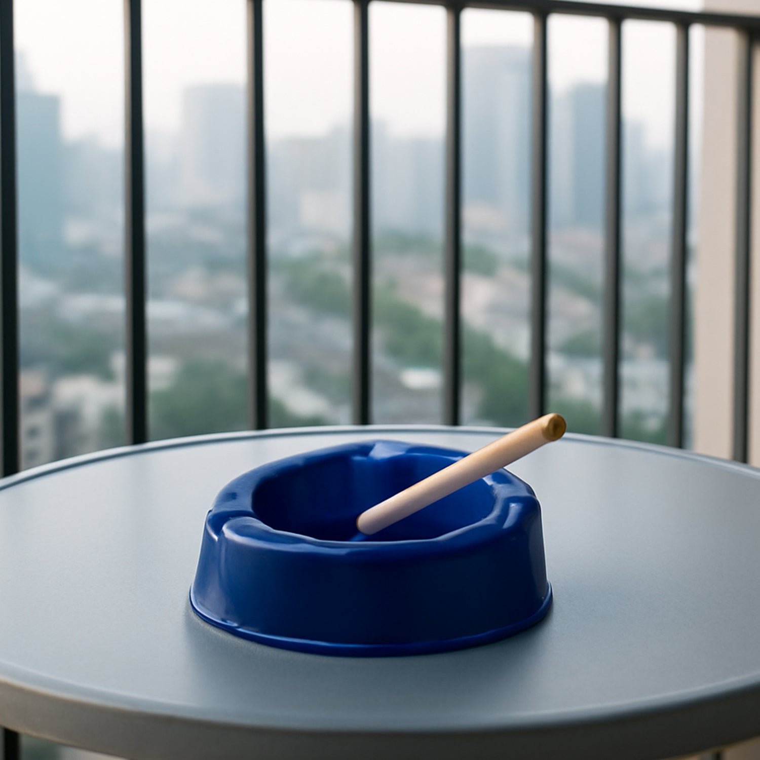 oblivion-dark-blue-plastic-ashtray-1-pc