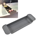 Retractable Bath Caddy, Retractable Bathtub (78 Cm Long Adjust / 1 Pc / With White Box)