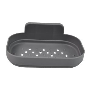Plastic Soap Dish Holder for Bathroom Shower Wall Mounted Self Adhesive ,Sabudani (1 Pc)