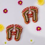 decorative-laxmi-charan-paduka-sticker-set-pack-of-2-pc