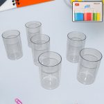 Apex Everyday Plastic Glass Set – 6 Pieces Lightweight & Unbreakable