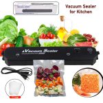 Vacuum Sealer Machine with 10 Bags, Automatic Hands-Free, Smart Food Preservation (1 Set)