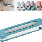 Multifunction Folding Slippers / Shoes Hanger Organizer Rack