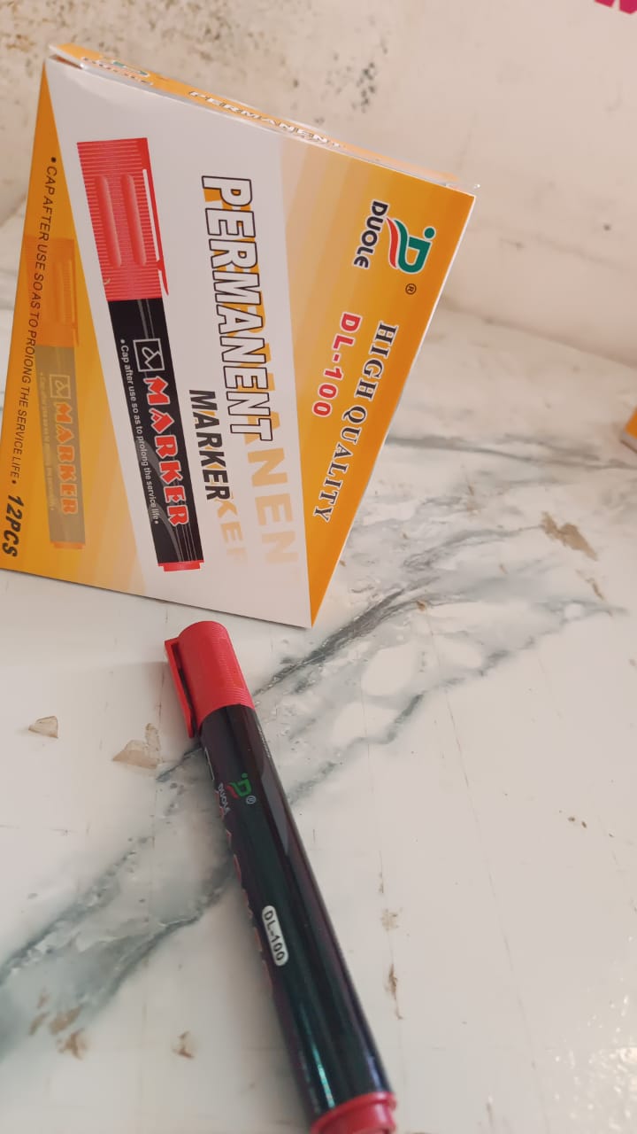 premium-permanent-red-marker-pen-set-12-pcs-set