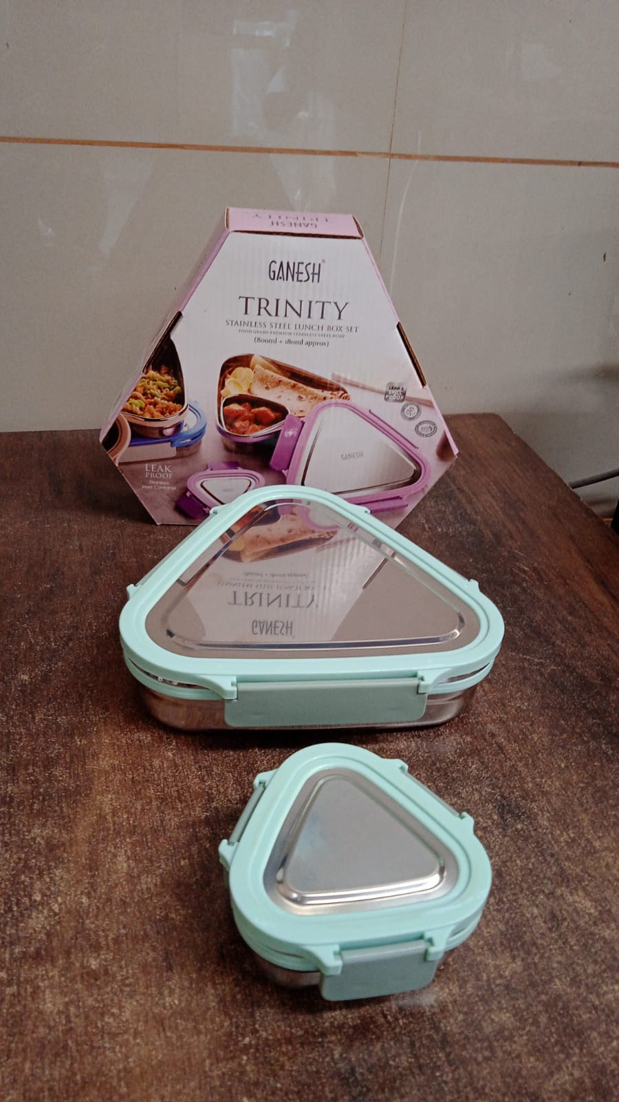 ganesh-trinity-2-piece-stainless-steel-triangle-lunch-box-set