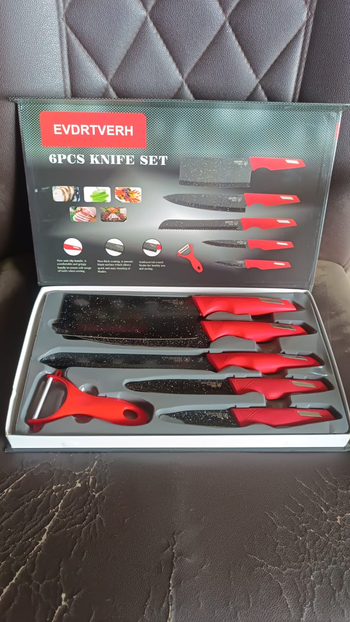 kitchen-knife-set-with-marble-coated-blades-red-handles-6-pc