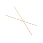 Camping Wooden Color Bamboo BBQ Skewers – 20cm Barbecue Shish Kabob Sticks for Fruit, Meat, Party & More (Pack of Skewers)