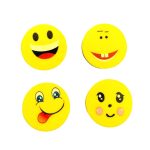Cute Smile Emoji Eraser Set – Perfect for Kids (4pc Set)