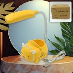 360° Adjustable Foldable LED Desk & Reading Lamp – USB Rechargeable (1 Pc)