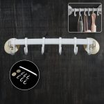 1pc bath towel hanger wall mount towel hanger wall towel shelf towel hanging rack kitchen towel holder towel hanging hook