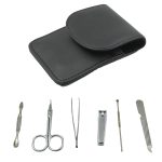 6-in-1 Professional Nail Care Kit: Clippers, Scissors & More Nail cutter (Travel or Home)